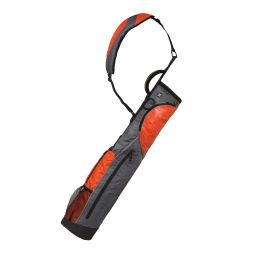 Wellzher 0.9 Sunday V2 Carry Golf Bag (Color: Grey/Orange)