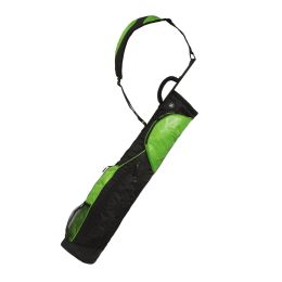 Wellzher 0.9 Sunday V2 Carry Golf Bag (Color: Black/Green)