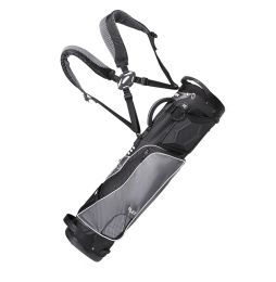 Wellzher T.E. Sunday V2 Golf Carry Bag (Non-collapsible) (Color: Black/Grey)