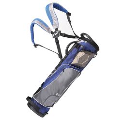 Wellzher T.E. Sunday V2 Golf Carry Bag (Non-collapsible) (Color: Navy/Grey)