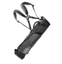 Wellzher T.E. Sunday V2 Golf Carry Bag (Non-collapsible) (Color: Black/Green)