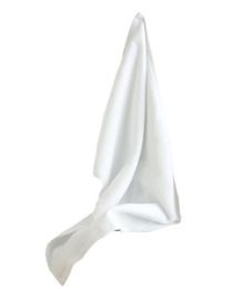 Deluxe Hemmed Hand Towel (Color: White)