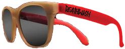 DEATHWISH SUN GLASSES (Color: Red/Gold)